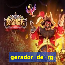 gerador de rg frente e verso